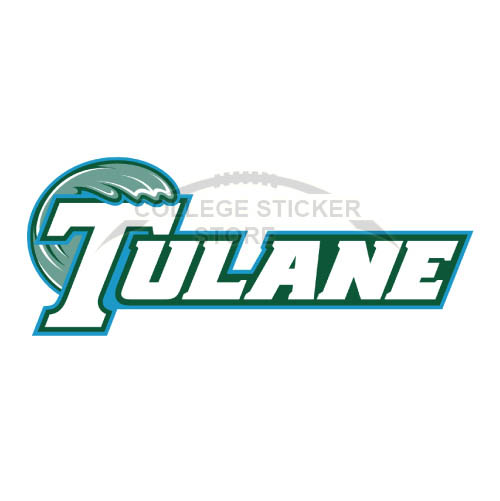 Diy Tulane Green Wave Iron-on Transfers (Wall Stickers)NO.6607